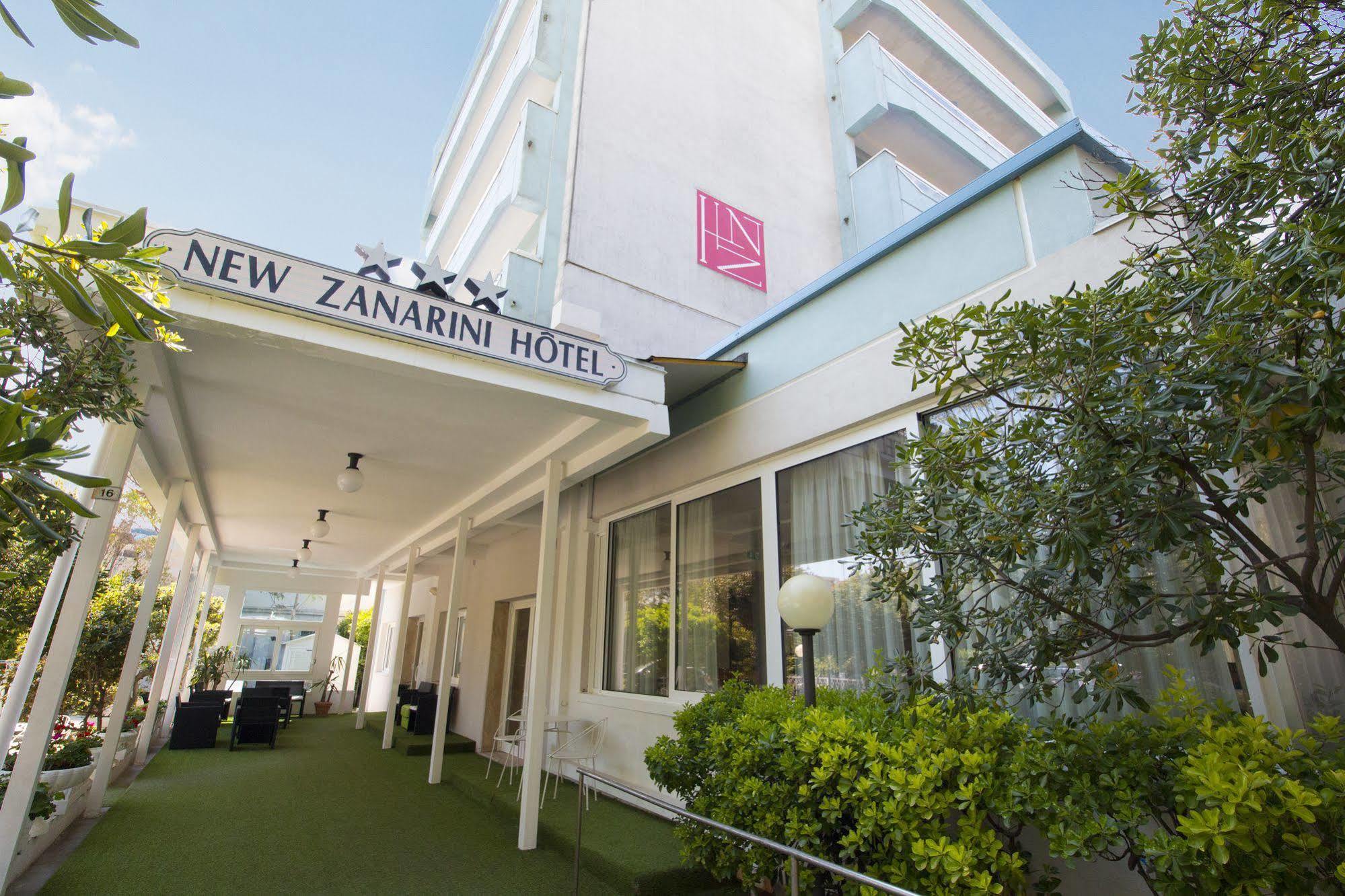 Hotel Zanarini In Centro A Riccione Exteriör bild